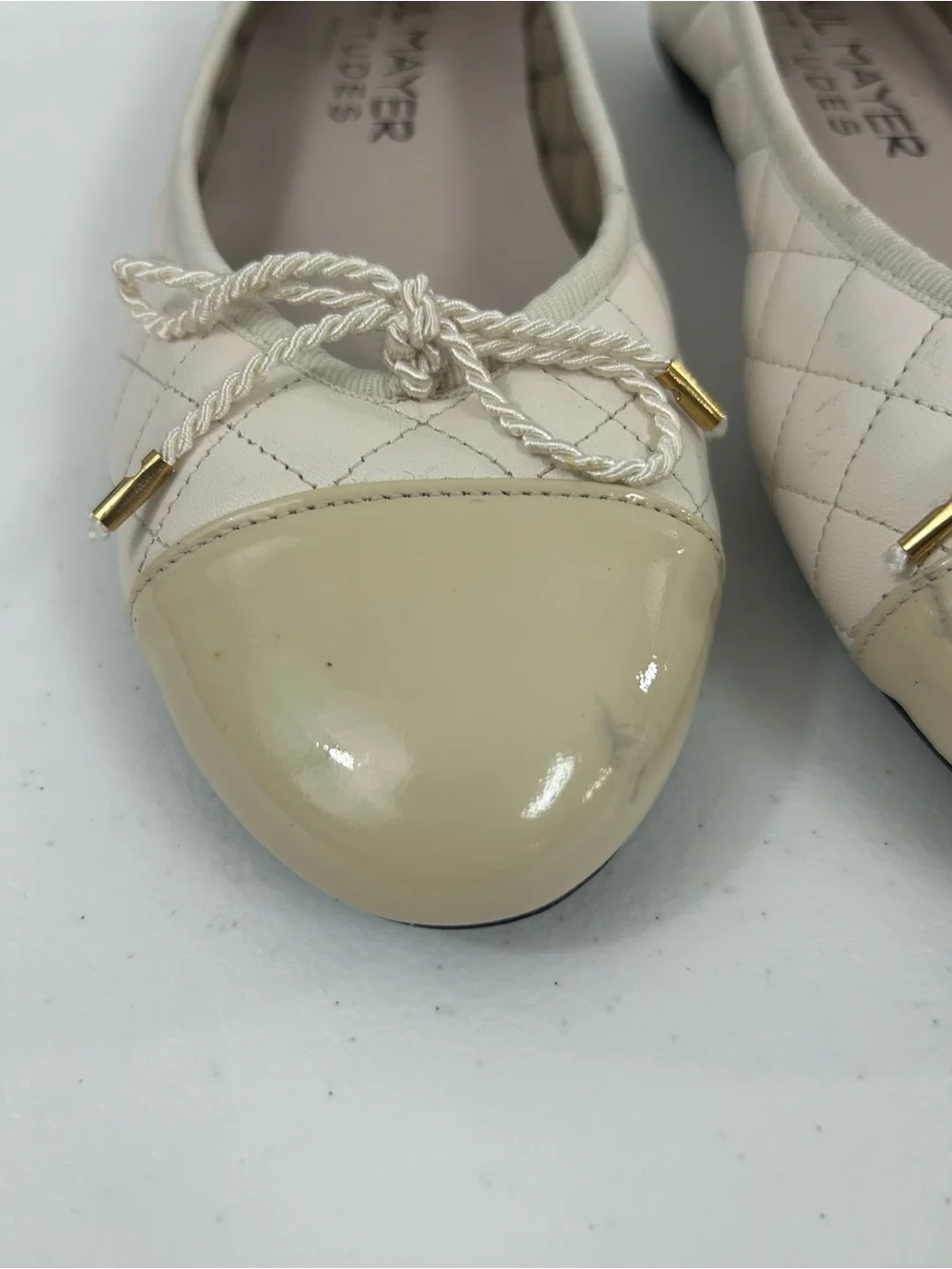 Paul Mayer Attitude Quilted Shoes Size 7.5